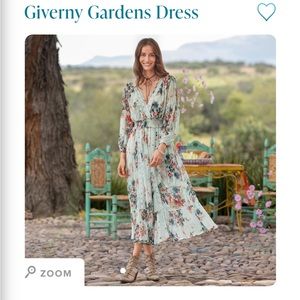 Sundance Giverby dress. With beautiful tie back. In current catalog.